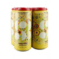 SKETCHBOOK AMISTOSA MEXICAN LAGER 16oz 4PK CANS - Schaefer’s