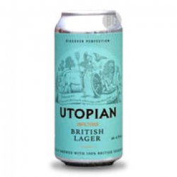 Utopian Unfiltered Lager - Beer Guerrilla