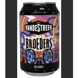 VandeStreek Broeders 330ml Can - Bierwinkelier