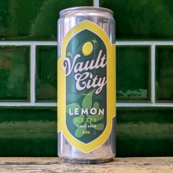 Vault City Brewing Lemon Ice Tea Table Sour
