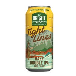 Bright Brewery Tight Lines Hazy Double IPA
