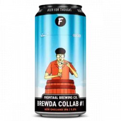 Frontaal Brewing x Ritual Lab Brewda Collab #1 NEIPA 5,8% 440ml - Drink Station