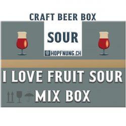 I Love Fruit Sour Craft Beer Mix Box - Hopfnung