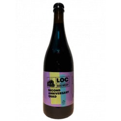 LOC Brewery Second Anniversary Quad - Beer Dudes