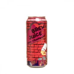 BreWskey  BREW JUICE: 100% Framboise Smoothie Sour - Craft Metropolis