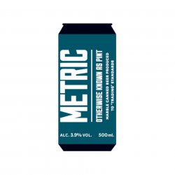 Marble, Metric, Pale Ale, 3.9%, 500ml - The Epicurean