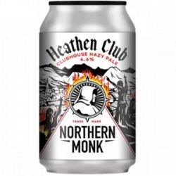 Northern Monk Heathen Club Hazy Pale Ale 4,6% 330ml - Drink Station