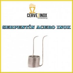 Serpentín acero INOX - Cervezinox