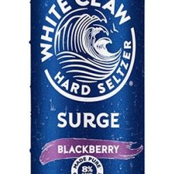 White Claw Surge Blackberry Hard Seltzer 2416 oz cans - Beverages2u