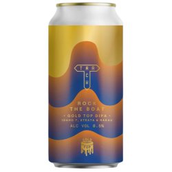 Track Rock The Boat Gold Top DIPA 440ml (8%) - Indiebeer