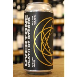 OVERTONE DEATH BY STEREO BOURBON BA IMPERIAL STOUT - Otherworld Brewing ( antigua duplicada)