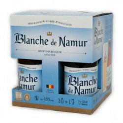 Du Bocq Zestaw Blanche de Namur (3 x 330 ml + POKAL) Witbier  Belgia - Sklep Impuls