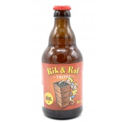 Rik en Raf Tripel 33cl - Belgian Brewed