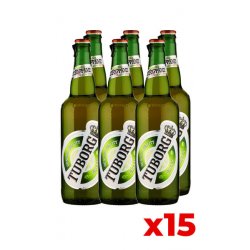 Tuborg 66cl - Cassa da 15 bottiglie - Bottle of Italy