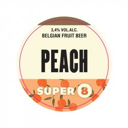 Brouwerij Haacht Brasserie Super 8 Peach Brouwerij Haacht Brasserie Super 8 Peach