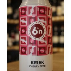 SIX DEGREES NORTH KRIEK CHERRY BEER - Otherworld Brewing ( antigua duplicada)