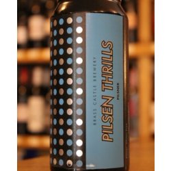 BRASS CASTLE PILSEN THRILLS LAGER (GLUTEN FREE) - Otherworld Brewing ( antigua duplicada)