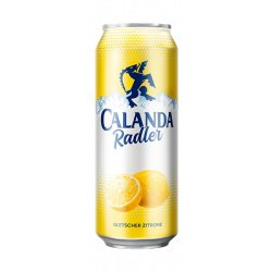 Calanda Radler Zitrone 2% - 24 x 50 cl Dose - Pepillo