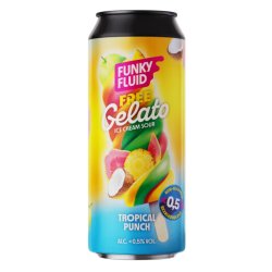 Funky Fluid Free Gelato: Tropical Punch