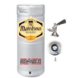 MAREDSOUS - BLONDE - Belgian Blond 20L - Tipo A - Inox - Buscador de Cervezas - Brewhouse