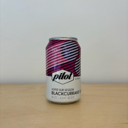 Pilot Super Sub Session Blackcurrant Sour (330ml Can) - Leith Bottle Shop