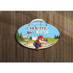 'CHOUFFE ALCOHOL-FREE' Pancarte - Chouffe