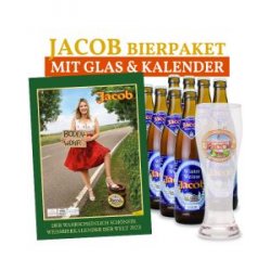 Jacob Winter Weisse Bierpaket mit Kalender und Glas - Biershop Bayern