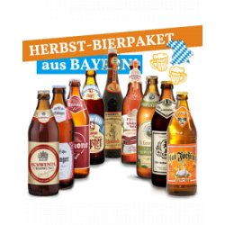 Herbstbierpaket aus Bayern - Biershop Bayern