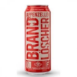 Appenzeller Brandlöscher Bier 4,8% Vol. 24 x 50 cl Dose - Pepillo