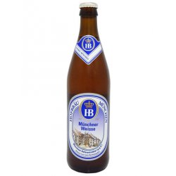 Hofbräu Münchner Weisse Hefeweizen 500 ml - La Belga