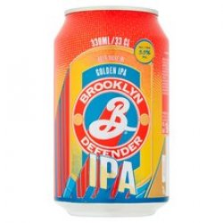 Brooklyn Defender IPA 330ml x 24 Cans - Aspris & Son