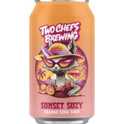 Two Chefs Sunset Suzy sour 33cl - De Hopduvel