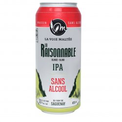 La Voie Maltée - La Raisonnable - IPA - UpsideDrinks