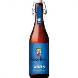 Unser Bier Weizen 5,0% Vol. 15 x 50 cl MW Bügelflasche - Pepillo