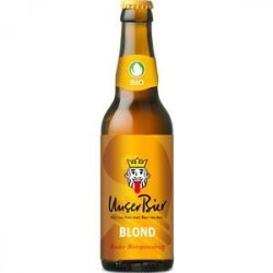 Unser Bier Blond 5% Vol. 10 x 33 cl MW Flasche - Pepillo