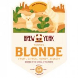 Brew York Fennec Blonde (Cask) - Pivovar