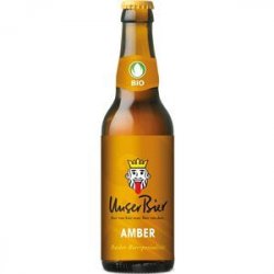 Unser Bier Amber 5% Vol. 24 x 33 cl EW Flasche - Pepillo