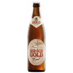 Hirschbräu Gold Export 5,2% Vol. 20 x 50 cl MW Flasche - Pepillo