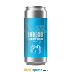 Menno Olivier Double Gose Blueberry & Spirulina