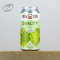 Brew York Duality - Mosaic & Citra - Radbeer