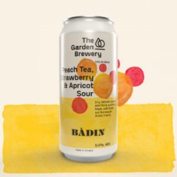 The Garden Peach Tea, Strawberry and Apricot Sour  Badin collab - The Garden Brewery