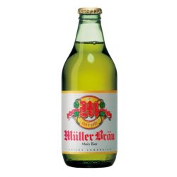 Müllerbräu Lagerbier  15 x 33 cl EW Flasche ( 10 + 5 gratis ) - Pepillo