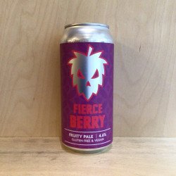 Fierce Beer 'Berry' Gluten Free Fruity Pale Ale Cans - The Good Spirits Co.