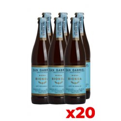 Birra Bionda 0,5L - San Gabriel - Cassa da 20 Bott. - Bottle of Italy