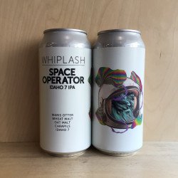 Whiplash 'Space Operator' IPA Cans - The Good Spirits Co.