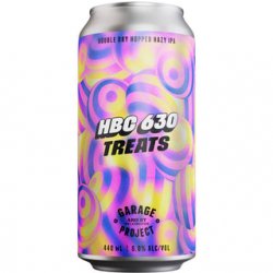 Garage Project HBC 630 Treats DDH Hazy IPA 440ml - The Beer Cellar