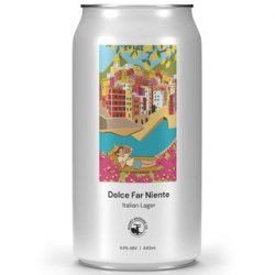 Mount Brewing Dolce Far Niente Italian Lager 440ml - The Beer Cellar