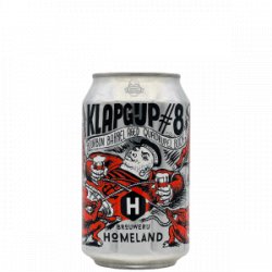 Brouwerij Homeland  Klapgijp #8 - Rebel Beer Cans