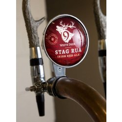 9 White Deer Bar tap Lens  Round - 9 White Deer