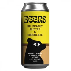 BEERS by Bacon Brothers Mr Peanut Butter & Chocolate Stout - Beer Force